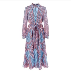 Spring cherry blossom dress size small 4 NEW